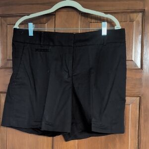 Ann Taylor Black Bermuda Shorts Tailored Elegance